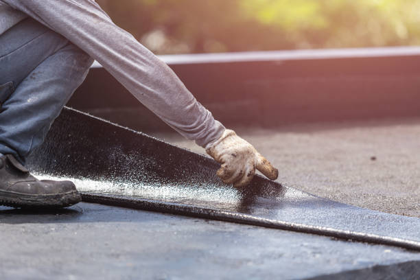Professional Waterproofing technician working in Aurora, IL